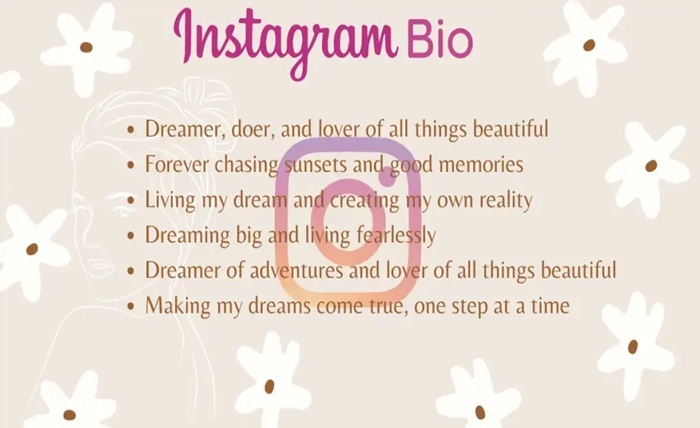 insta bio for girl
