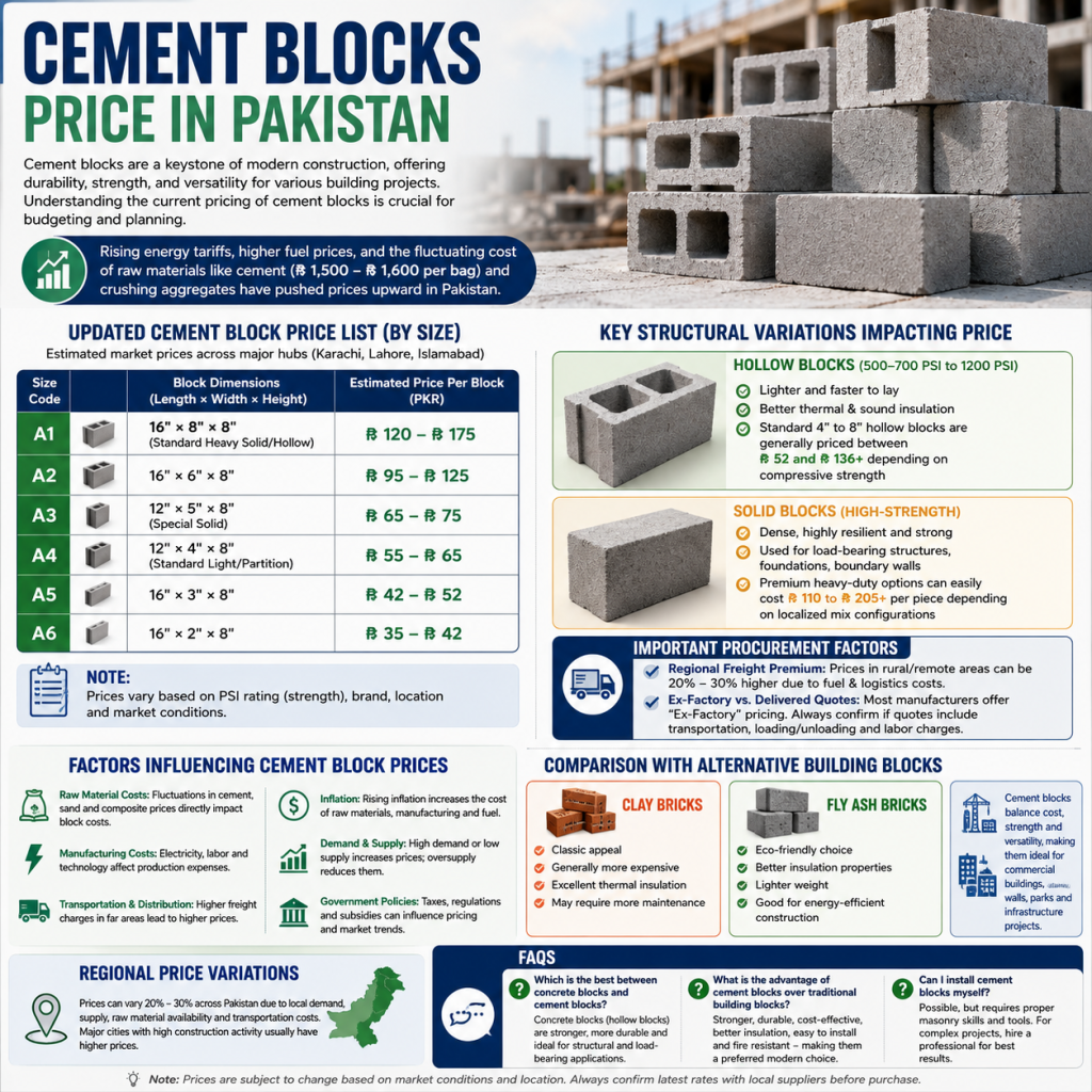 Cement Blocks Price
