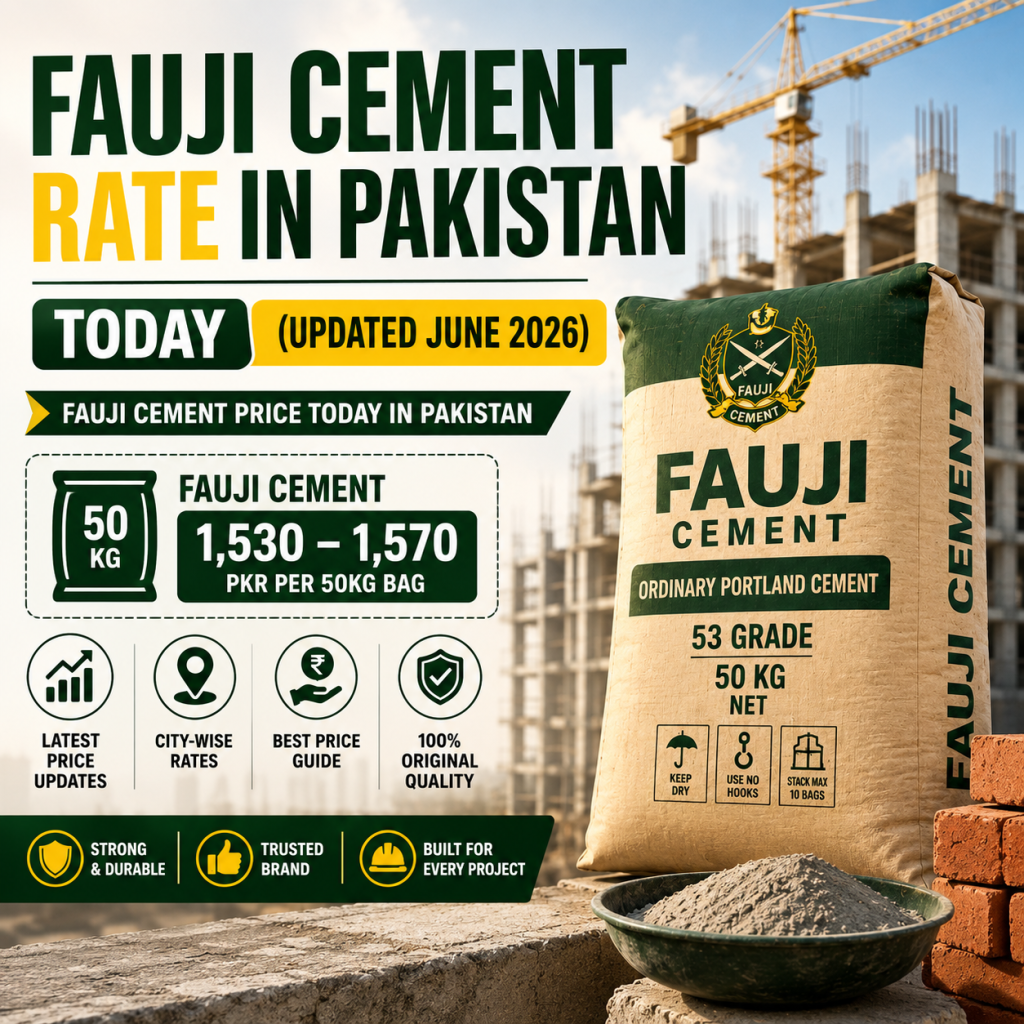 Fauji Cement Rate in Pakistan