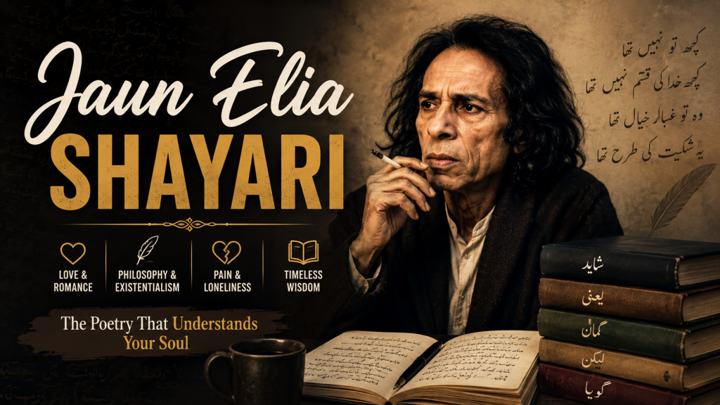 Jaun Elia shayari