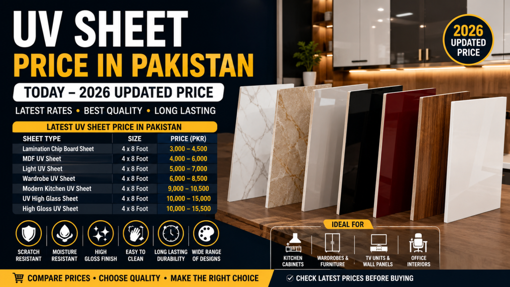 UV Sheet Price in Pakistan Today